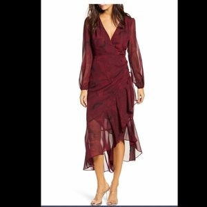 ASTR the Label Faux Wrap Dress